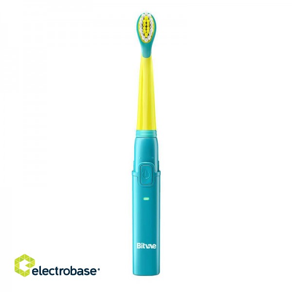 Sonic toothbrush with replaceable tip BV 2001 (blue/yellow) image 2