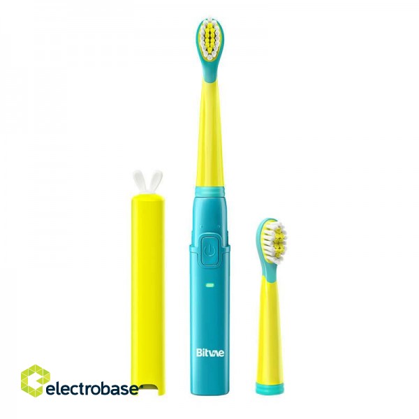 Sonic toothbrush with replaceable tip BV 2001 (blue/yellow) image 3