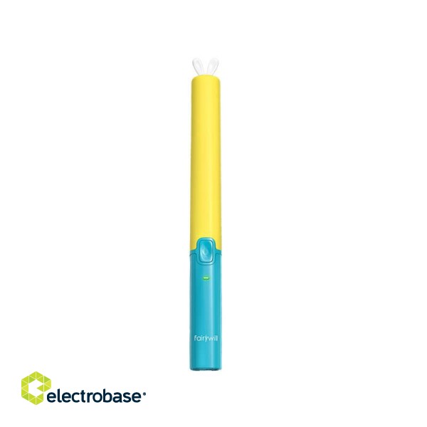 Sonic toothbrush with head set FairyWill FW-2001 (blue/yellow) image 2