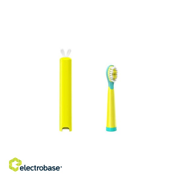 Sonic toothbrush with head set FairyWill FW-2001 (blue/yellow) фото 3