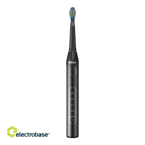 Sonic toothbrush with tips set and water flosser Bitvae D2+C2 (black) image 2