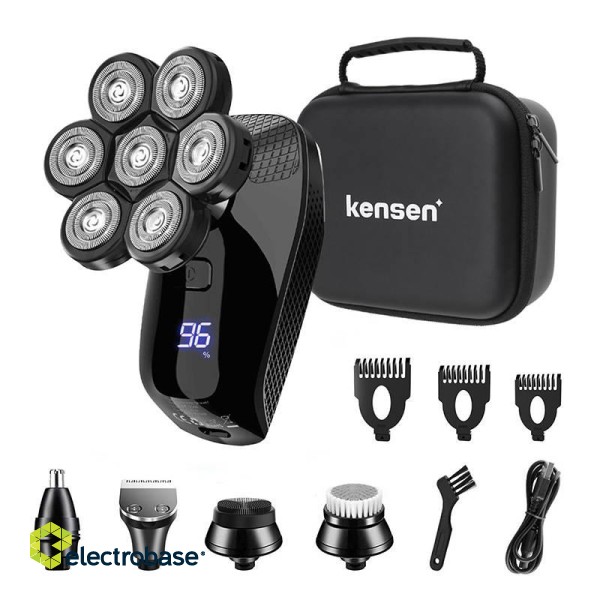 5-in-1 electric shaver with 7D head Kensen image 1