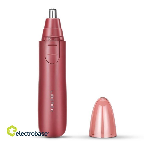 Electronic Nose Ear Hair Trimmer Liberex (Red) paveikslėlis 1