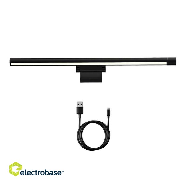 Baseus i-wok Pro series USB stepless dimming screen hanging light (fighting) Black image 4