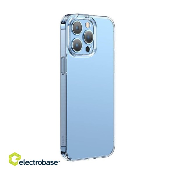 Baseus SuperCeramic Transparent Glass Case and Tempered Glass set for iPhone 14 Plus image 3
