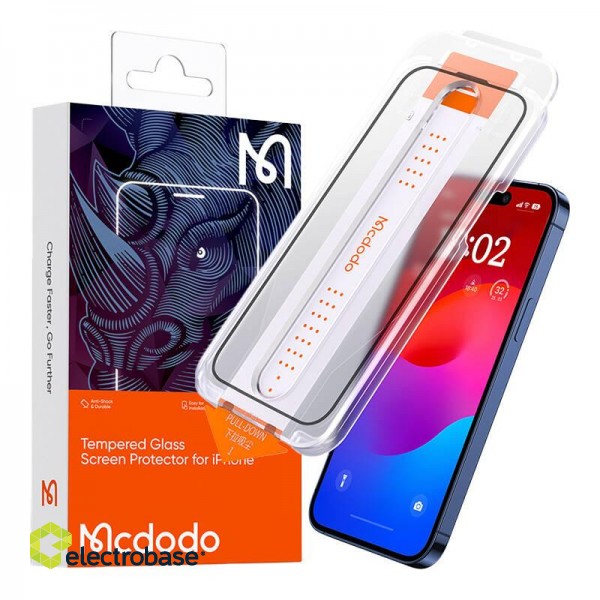 Mcdodo PF-5363 Tempered glass for iPhone 15 Pro Max image 2