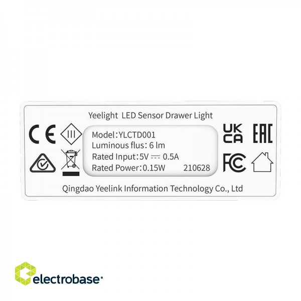 Yeelight LED Sensor Drawer Light (4pcs) image 5
