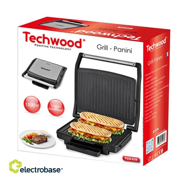 Electric  grill Techwood TGD-038 фото 4