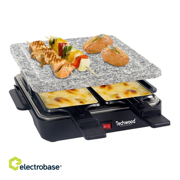 Electric Raclette grill for 4 people Techwood TRA-47P