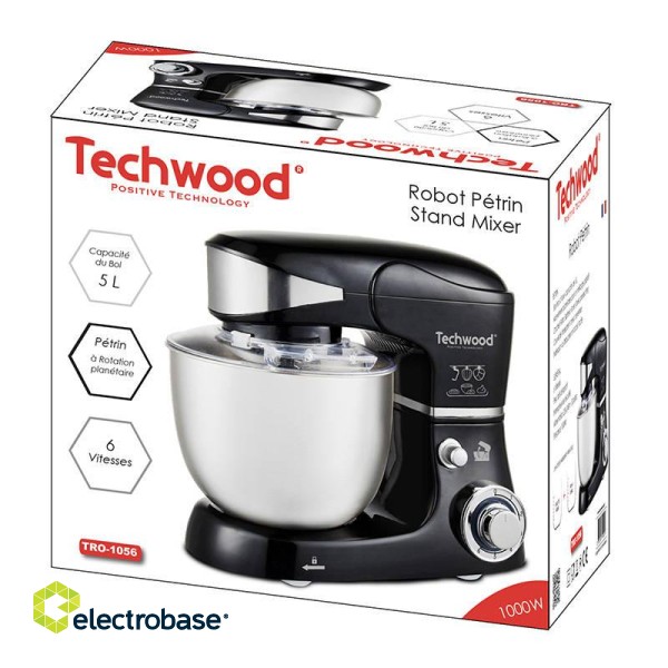 Planetary food processor Techwood TRO-1056 (black) image 2