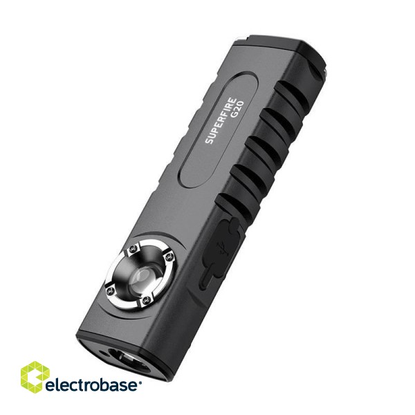 Multifunction Flashlight SuperFire G20, 470lm, USB image 1