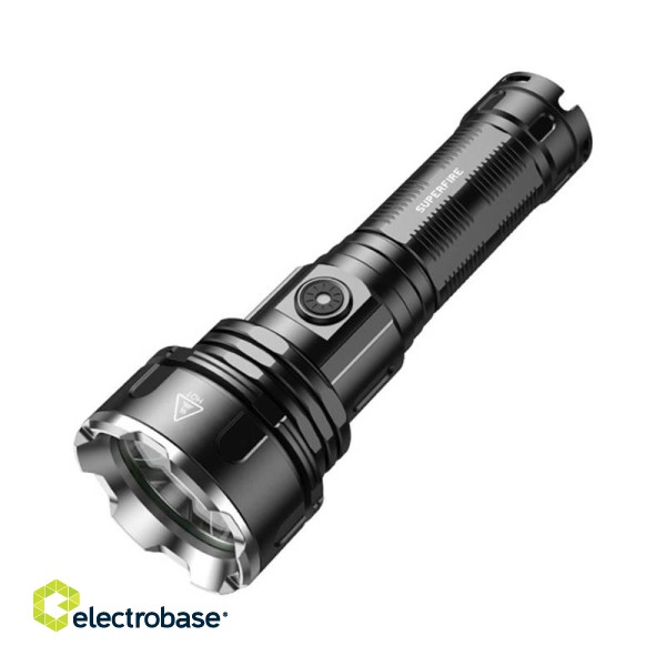 Superfire flashlight R3 P90, 2000lm, USB image 2
