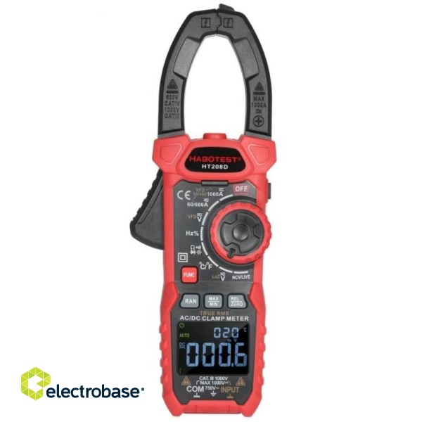 Digital Clamp Meter Habotest HT208D