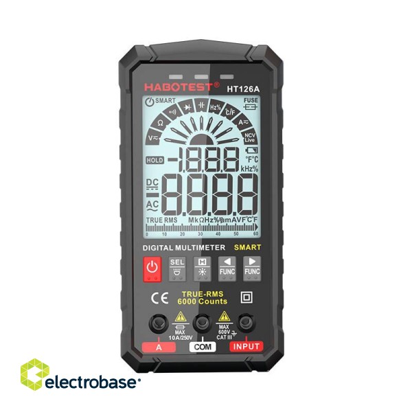 Habotest HT126A Digital Universal Multimeter фото 2