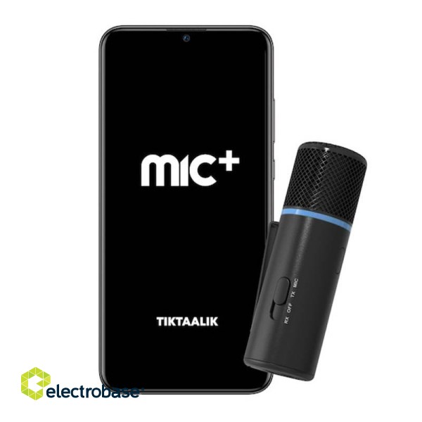Wireless microphone TIKTAALIK MIC+ (black) фото 3
