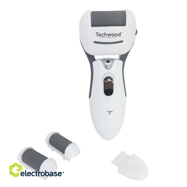Techwood electric foot file TRE-107  (white and gray)