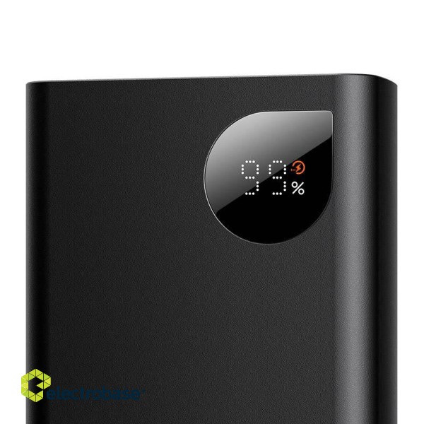 Powerbank Baseus Adaman Metal, 20000mAh, 2xUSB, USB-C 30W (black) image 5