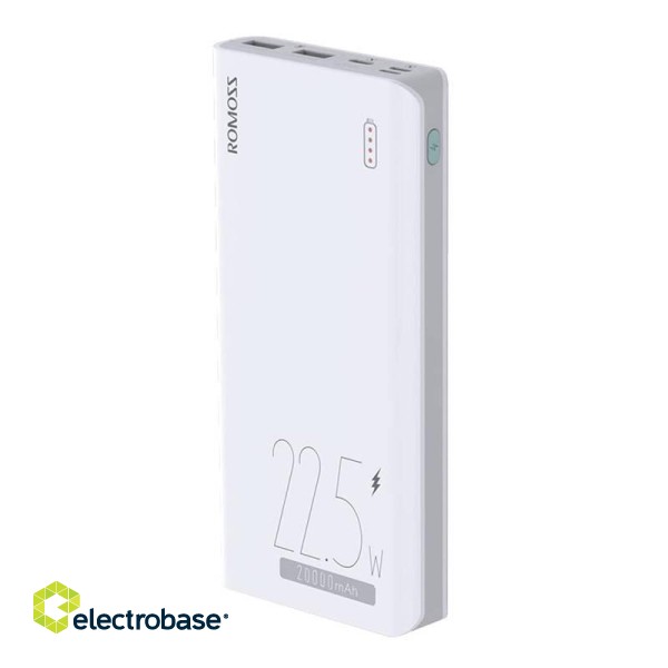 Powerbank Romoss SENSE6F 20000mAh, 22.5W (white) фото 2