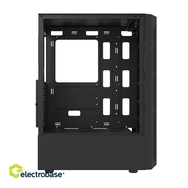 Computer Case Darkflash DK300M Micro-ATX with 3 fans (Black) фото 4