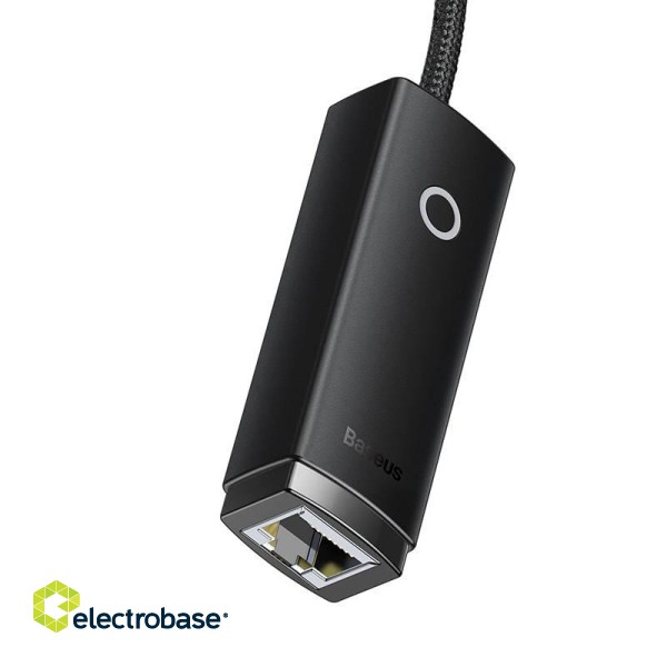 Baseus Lite Series USB to RJ45 network adapter, 100Mbps (black) image 4