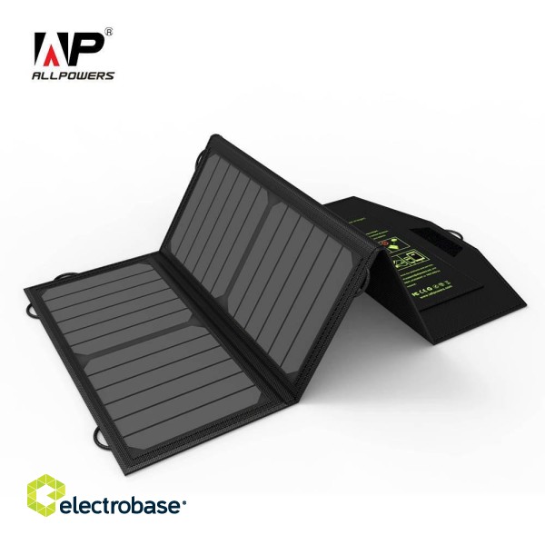 Photovoltaic panel Allpowers AP-SP5V 21W фото 1