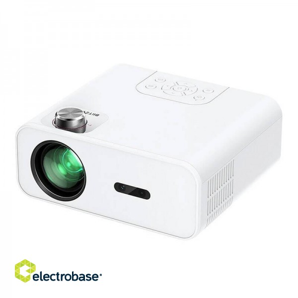 Projector LED BlitzWolf BW-V5Max, android 9.0, 1080p (white) image 2