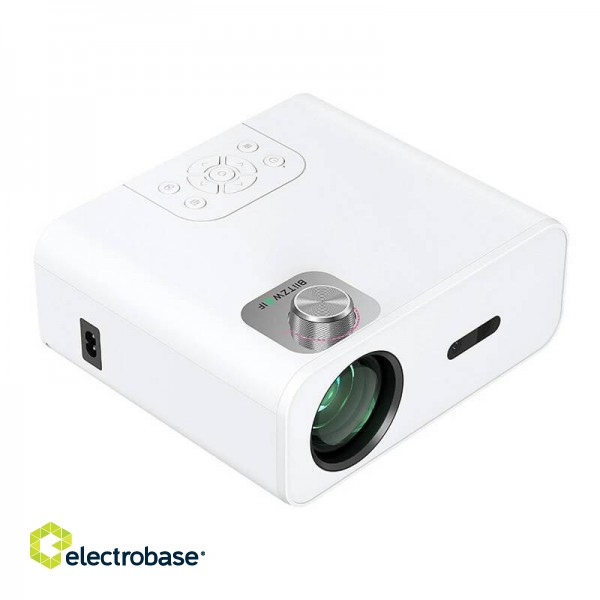 Projector LED BlitzWolf BW-V5Max, android 9.0, 1080p (white) image 4