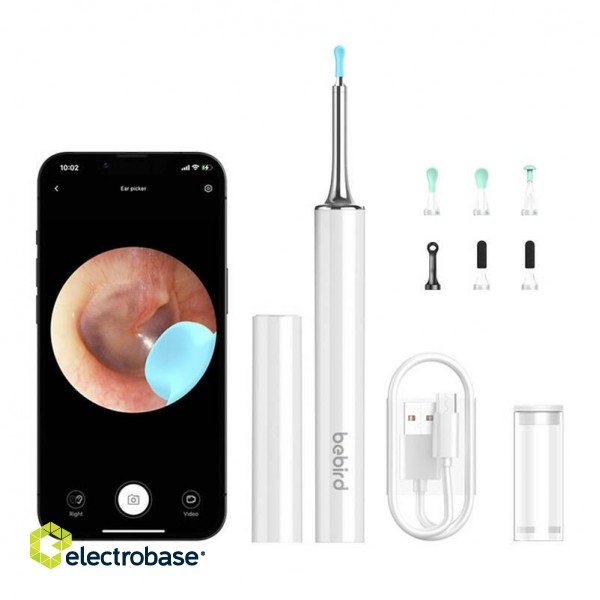 Smart Visual Ear-Clean Rod Bebird T15 white image 1