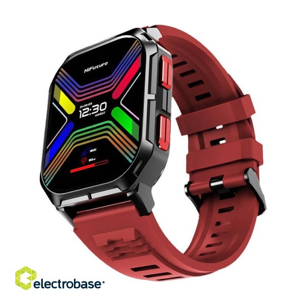 HiFuture FutureFit Ultra3 Smartwatch Red image 2