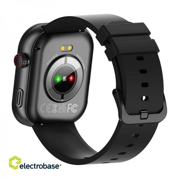 Zeblaze Btalk Plus Smartwatch (Black). image 3