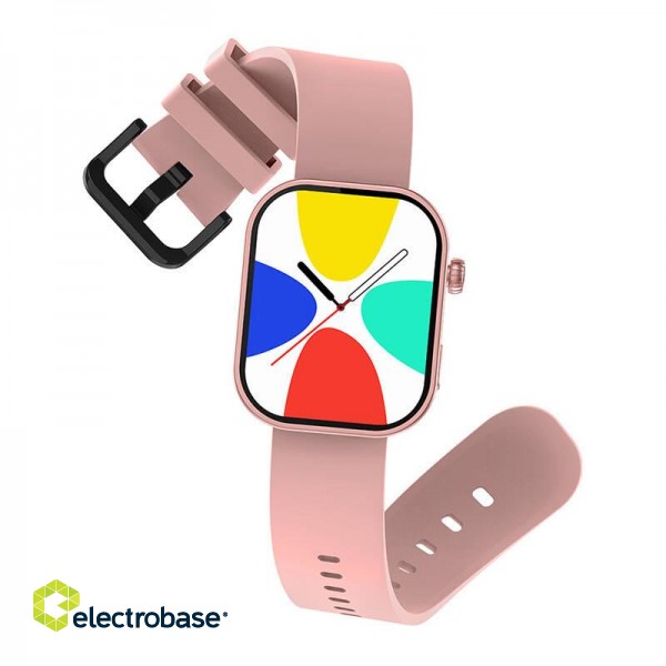 Zeblaze Btalk Plus Smartwatch (Pink) image 5
