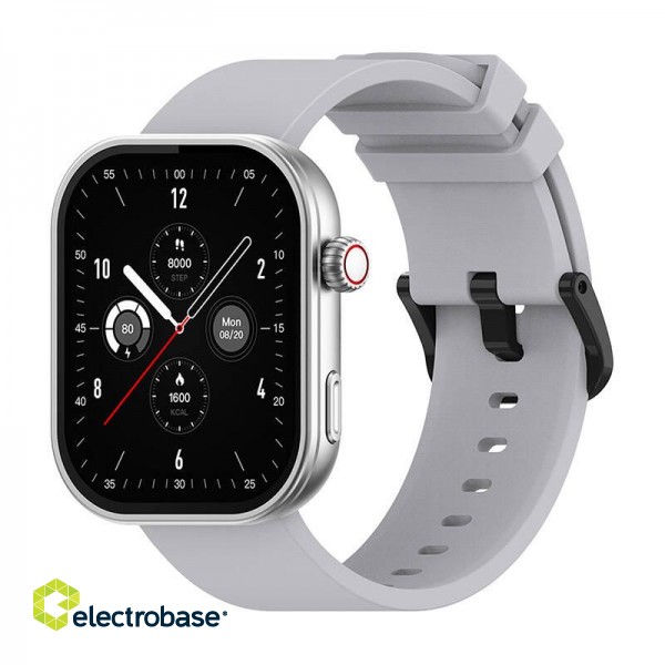 Zeblaze Btalk Plus Smartwatch (Silver) image 1