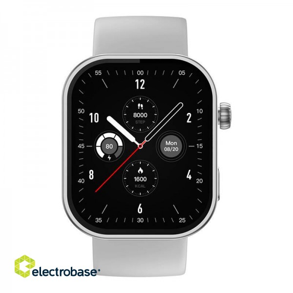 Zeblaze Btalk Plus Smartwatch (Silver) фото 3