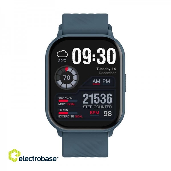 Zeblaze GTS 3 Smartwatch (Blue) image 3
