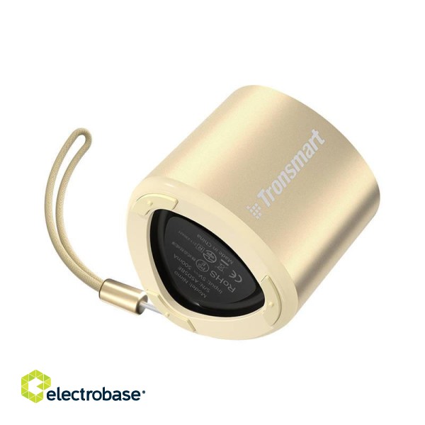 Wireless Bluetooth Speaker Tronsmart Nimo Gold (gold) фото 3