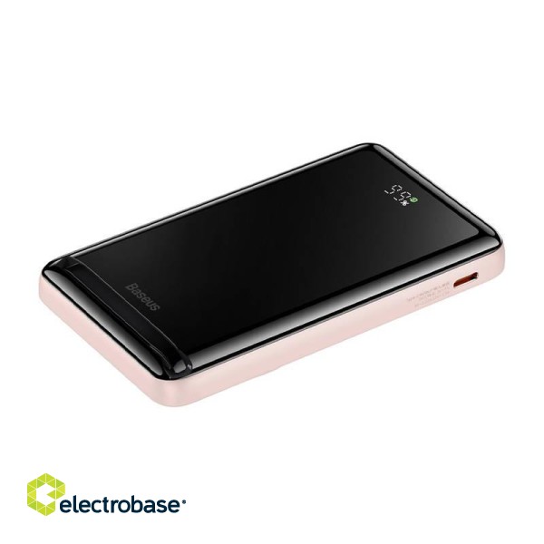 Powerbank Baseus Magnetic 10000mAh USB-C 20W, MagSafe (pink) image 6