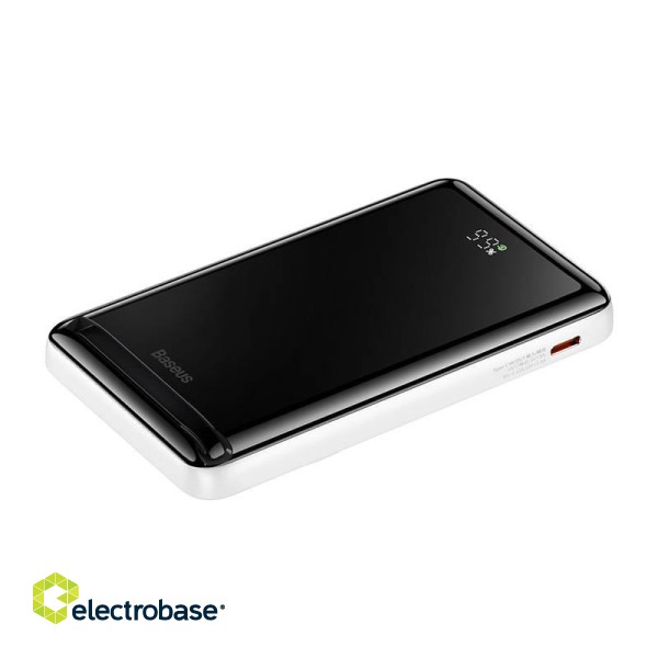 Powerbank Baseus Magnetic 10000mAh, USB-C 20W MagSafe (white) image 8