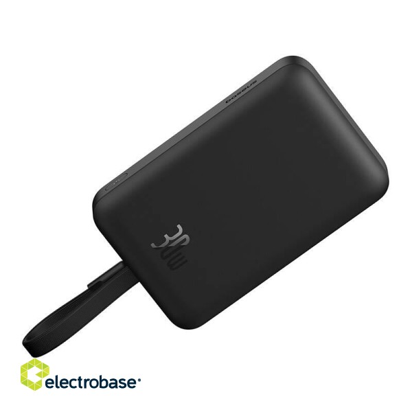 Powerbank Baseus Magnetic Mini 10000mAh, USB-C 30W MagSafe (black) paveikslėlis 4