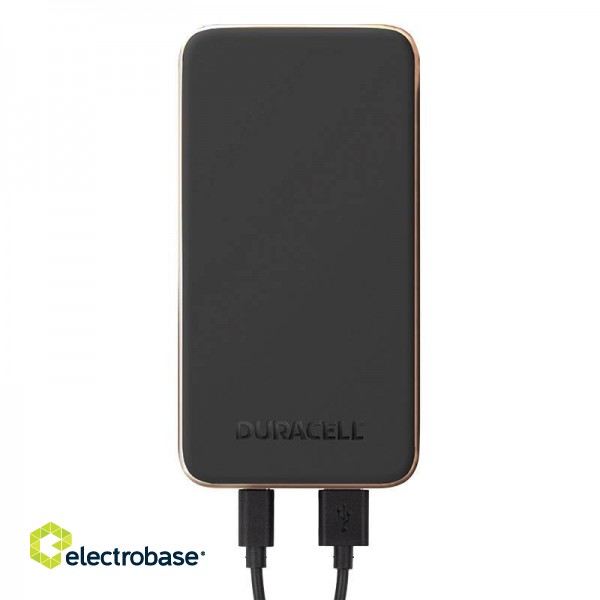 Powerbank Duracell Charge 10, PD 18W, 10000mAh (black) image 2