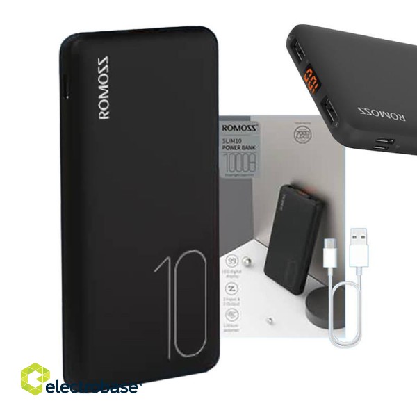 Powerbank Romoss  PSP10 10000mAh (black) image 2