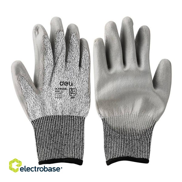 Cut resistant Gloves L Deli Tools