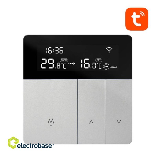 Smart Boiler Heating Termostat Avatto WT50 3A Wi-Fi Tuya image 3