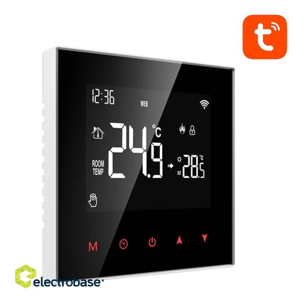 Smart Boiler Heating Thermostat Avatto ZWT100 3A Zigbee Tuya paveikslėlis 4