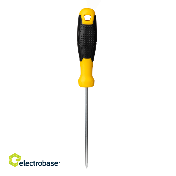 Slotted Screwdriver 3x100mm Deli Tools EDL6331001 (yellow) image 1