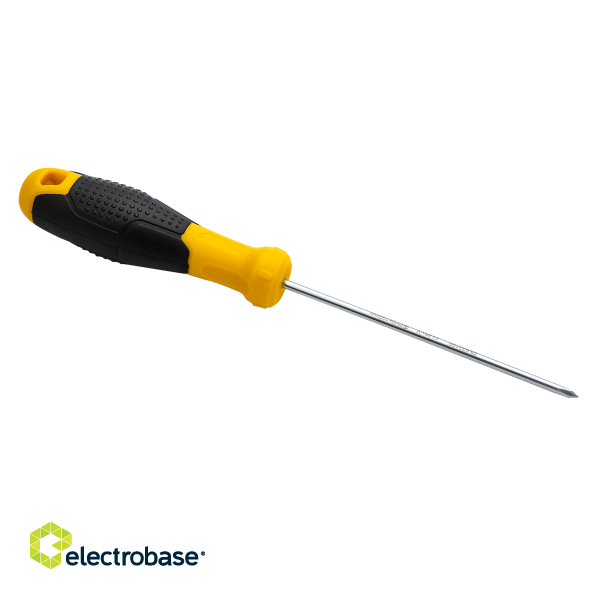 Slotted Screwdriver 3x100mm Deli Tools EDL6331001 (yellow) image 3