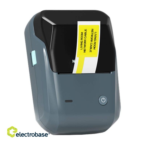 Niimbot B1 wireless label printer (LakeBlue) image 3
