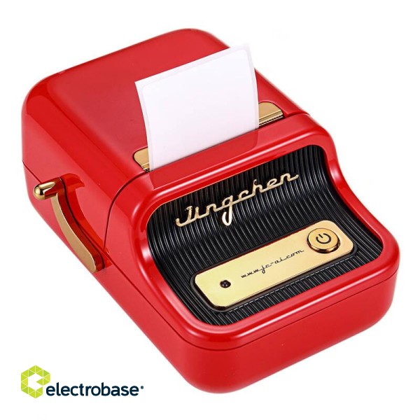Portable Label Printer Niimbot B21 (Red) image 3