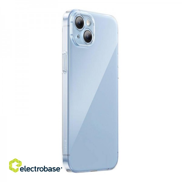 Baseus Crystal Series Case for iPhone 14 Plus + tempered glass image 1