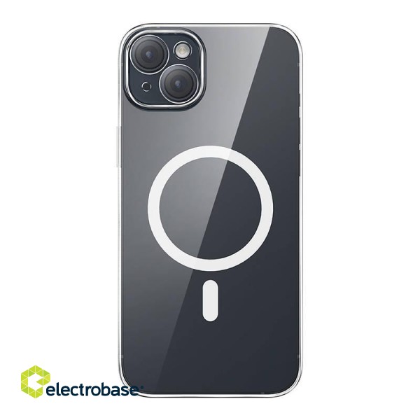 Magnetic Phone Case for iP 13 Baseus OS-Lucent Series (Clear) image 3