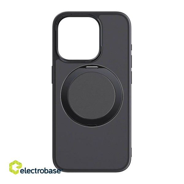 Magnetic Phone Case for iPhone 15 Plus Baseus CyberLoop Series (Black) paveikslėlis 3